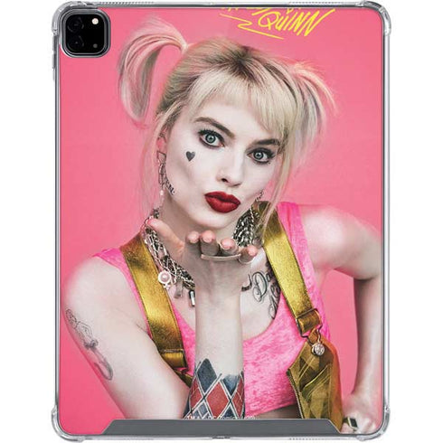 DC Comics Harley Quinn Movie Character Poster iPad Pro 12.9in (2020) Clear Case